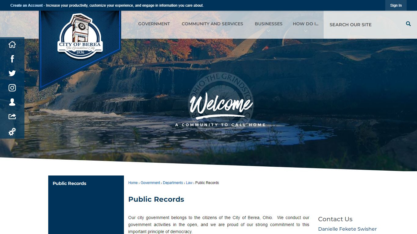 Public Records | Berea, OH